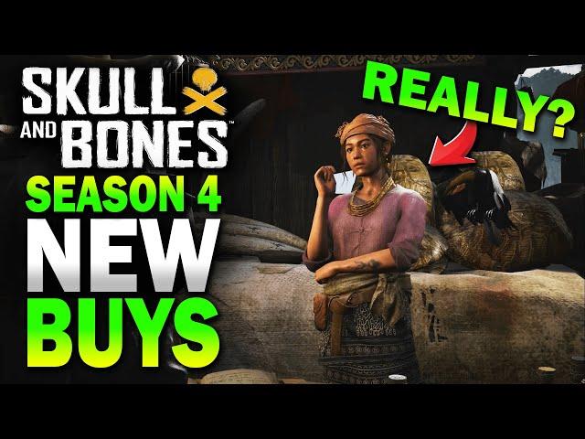 BUY these NEW items in SEASON 4! Skull and Bones