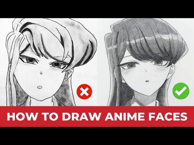 What NOT to do when Drawing Manga Faces