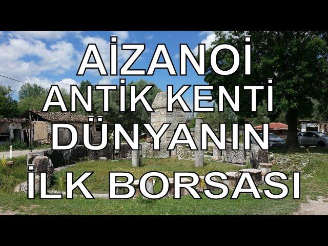 Kütahya Çavdarhisar Aizanoi Dünyanın İlk Borsası - Dr. Murat