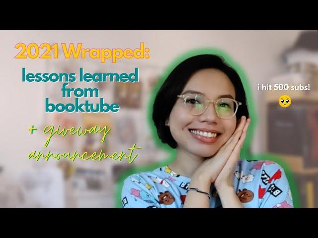 2021 Wrapped: what i learned from doing booktube for a year + giveaway announcement #BooktubePH