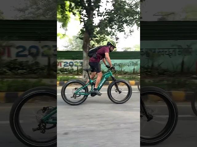 Look how this Full Suspension Bicycle FLEX