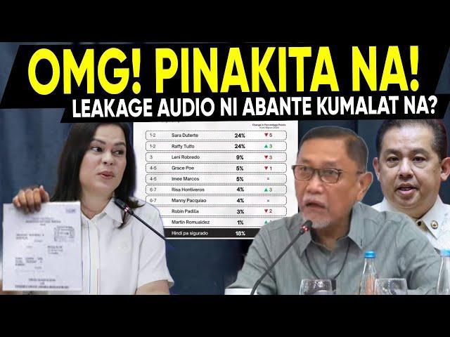 HETO Na-Exp0se na! TIMb0g ang Leaka/ge-na Usapan ni ABANTE? Pinakita nani VpSara Nilampas0 si Tamba?