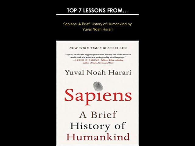 Sapiens: A Brief History of Humankind by Yuval Noah Harari