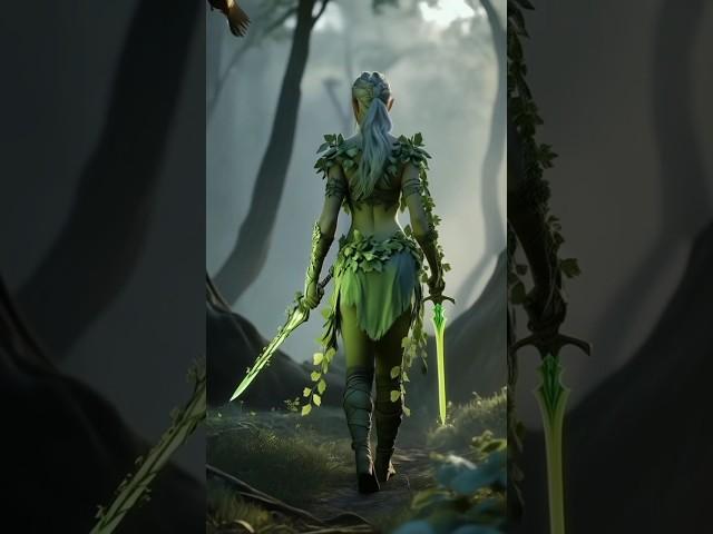 Sylvari Warrior | Tale of Nature's Guardian | AI Fantasy Short Film (4K)
