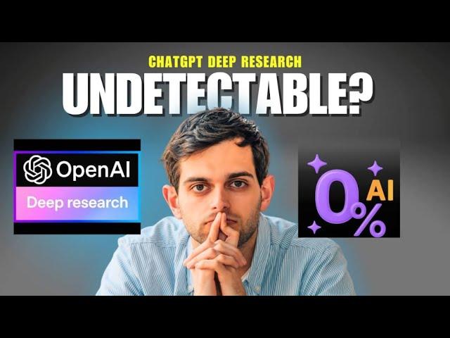 Is Chatgpt deep research is detected by Turnitin, Originality AI and GPTZero?