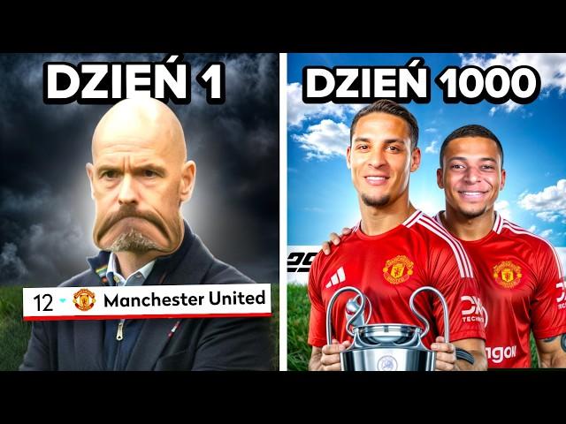 Przetrwałem 1000 DNI w MANCHESTERZE UNITED w FC25… 