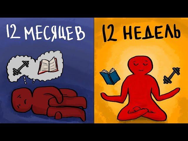 Как за 12 Недель Сделать Больше чем за Год (12 Недель в Году)