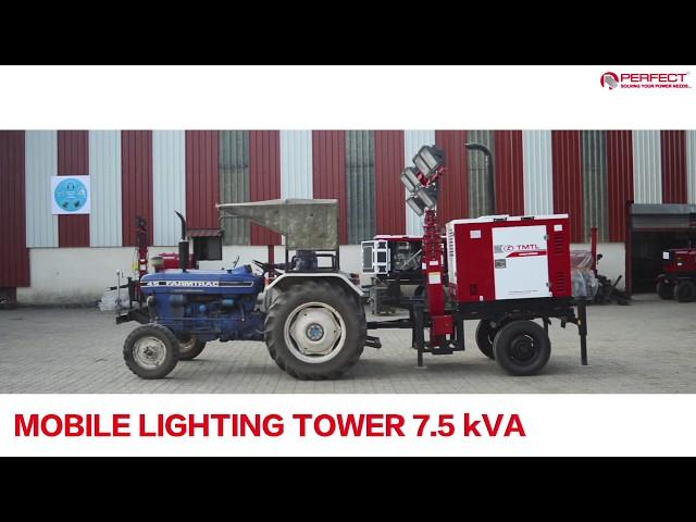 Mobile Lighting Tower 7.5 KVA - Perfect