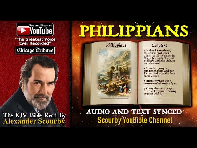 50 | Book of Philippians | Read by Alexander Scourby | The GREATEST VOICE Ever Recorded!