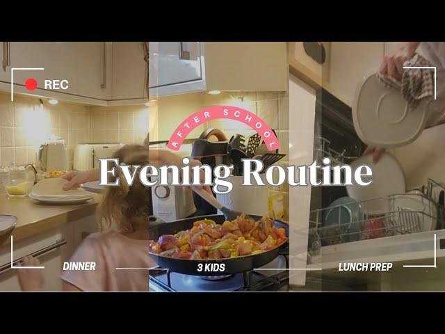 Evening Routine | Mum of 3 | Back To School | Working Mum | September 2024