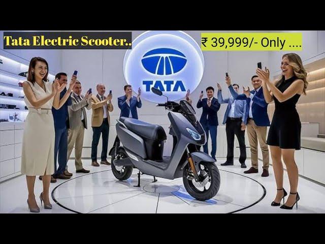Tata Electric Scooter 2025 | TATA की नई EV स्कूटर, 200KM की फाड़ू रेंज के साथ, कीमत मात्र ₹39,999
