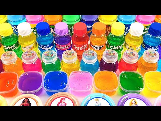 Satisfying Video l How to Make Rainbow Slime WORLD  with Mixing Slime from BALLOONS Cutting ASMR #46