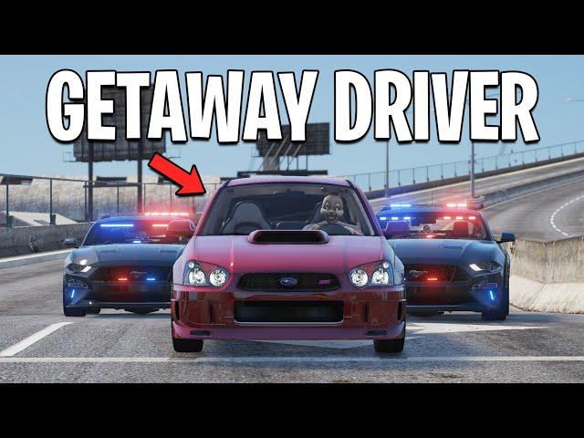 I Became A Getaway Driver in GTA 5 RP