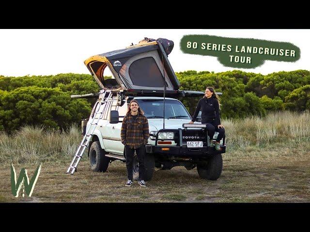 Our Landcruiser 80 series for full-time travelling: 4WD tour of our home on wheels!