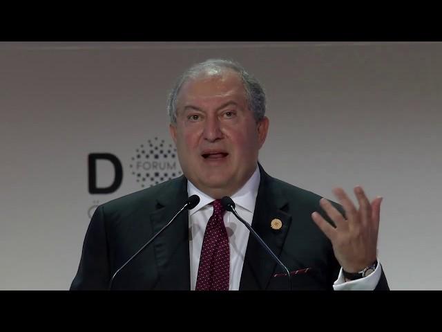 Featured Remarks with H.E. Armen Sarkissian, President of Armenia