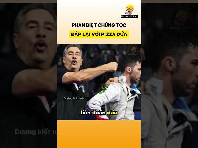 Phân biệt chủng tộc và màn đạp lại với Pizza dứa