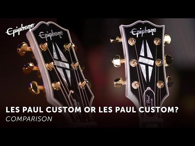 Compared: Epiphone & Inspired By Gibson Custom Les Paul Custom