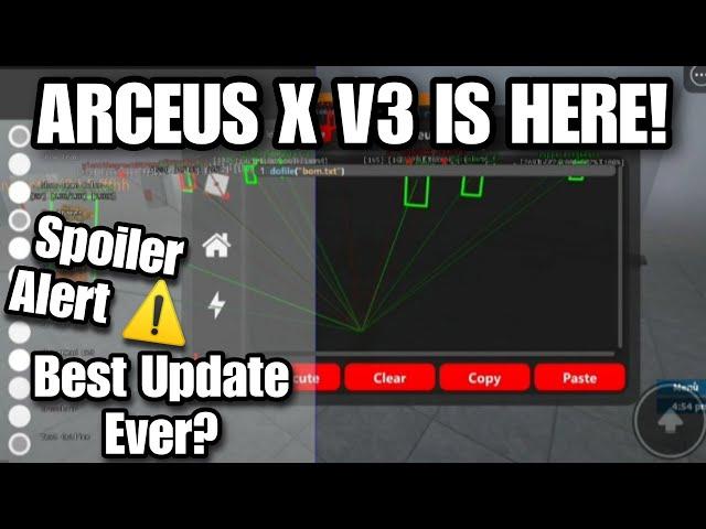 ARCEUS X V3 IS FINALLY HERE! (Arceus X News ️)