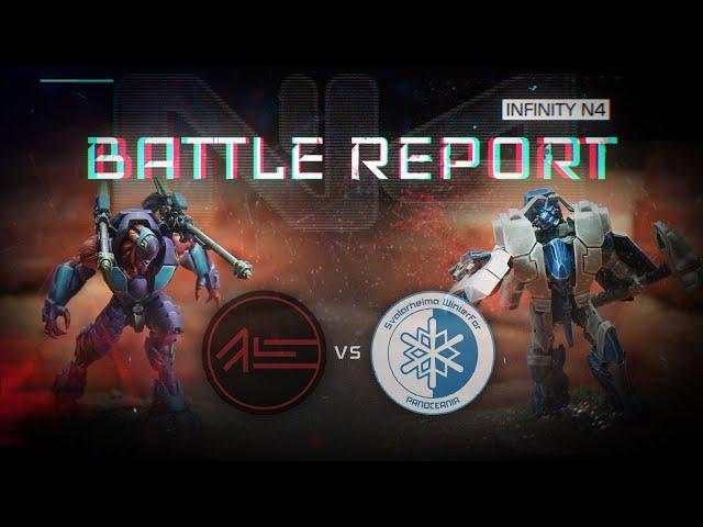 Infinity N4 Battle Report: Onyx vs Svalerheima