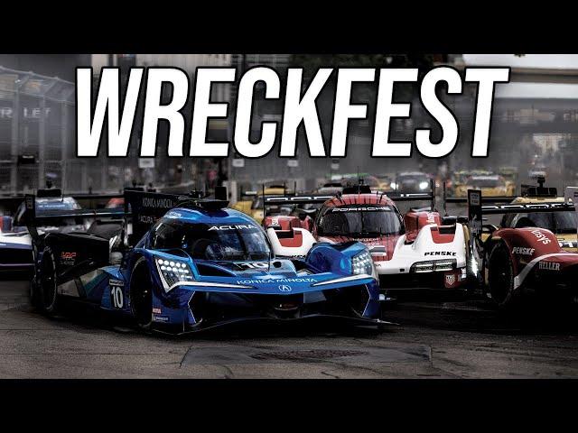 Acura Survives a WILD One! IMSA Detroit Grand Prix Recap