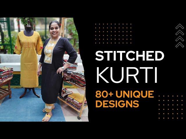 Cotton Stitched Kurti | Hand Block Print | Latest Unique Designs