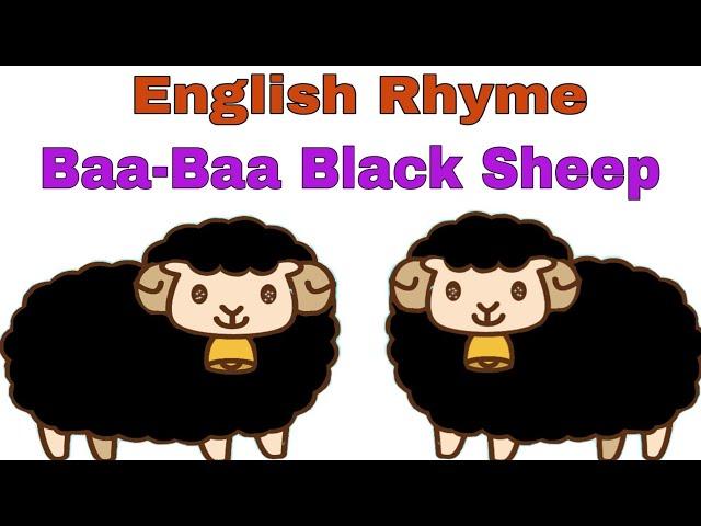 Baa Baa Black Sheep || Nursery English Rhyme || Kidos Edu Point