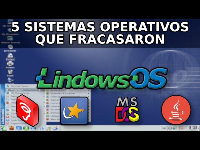 Los SISTEMAS OPERATIVOS que fracasaron