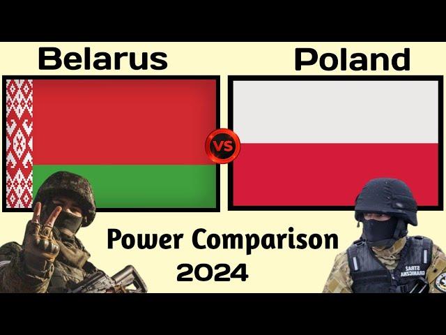 Belarus vs Poland Military Power Comparison 2024 | Poland vs Belarus military power 2024