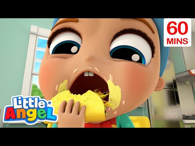 Mealtime Song  - Full Episode | Little Angel | Kids TV Shows Full Episodes