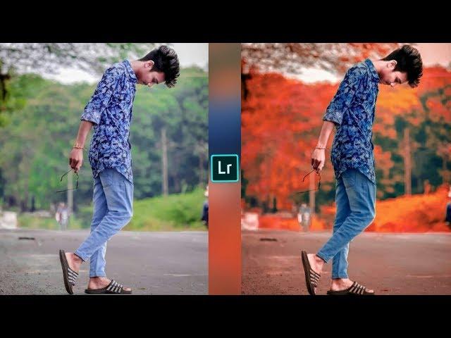 Lightroom Red Dark Moody Tutorial || Lightroom Red Tone colour Effects || Red Tone In Lightroom