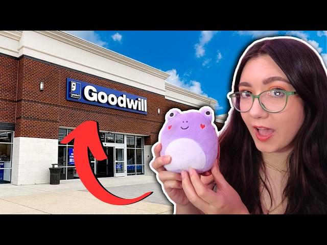 I hit the SQUISHMALLOW JACKPOT at goodwill! (thrift with me)