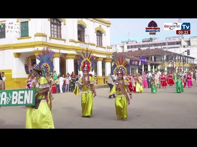 ENTRADA FOLKLORICA ESTUDIANTIL 2025 - CHOPE PIESTA SANTISIMA TRINIDAD #golochteltv