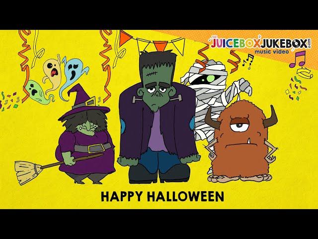 Happy Halloween from The Juicebox Jukebox | 2021 Fun Spooky Kids Holiday Party Songs