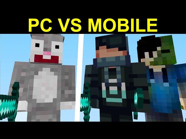 Pro PC Player VS Best Mobile Players