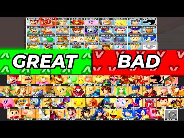 Ranking Character Rosters from Every Super Smash Bros. Game