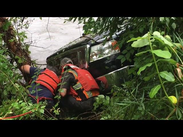 Truck retrieved from Lehigh River