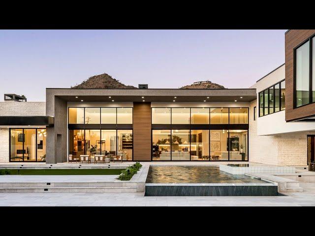 TOUR A $9M Paradise Valley Arizona Luxury Home | Scottsdale Real Estate | Strietzel Brothers Tour