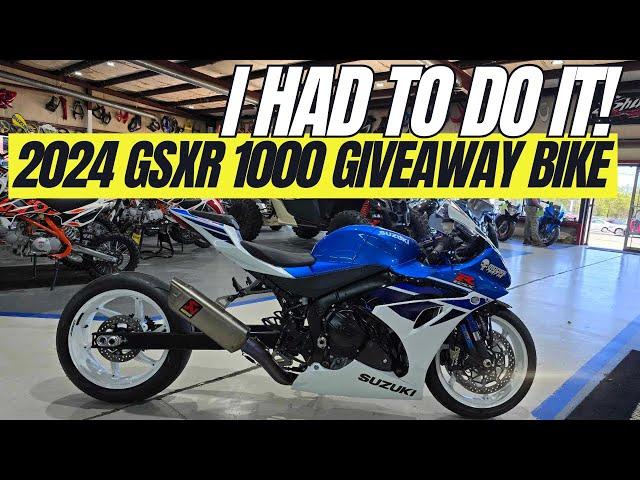 MUST HAVE Modification For A Moore Mafia GSXR 1000 Giveaway Bike