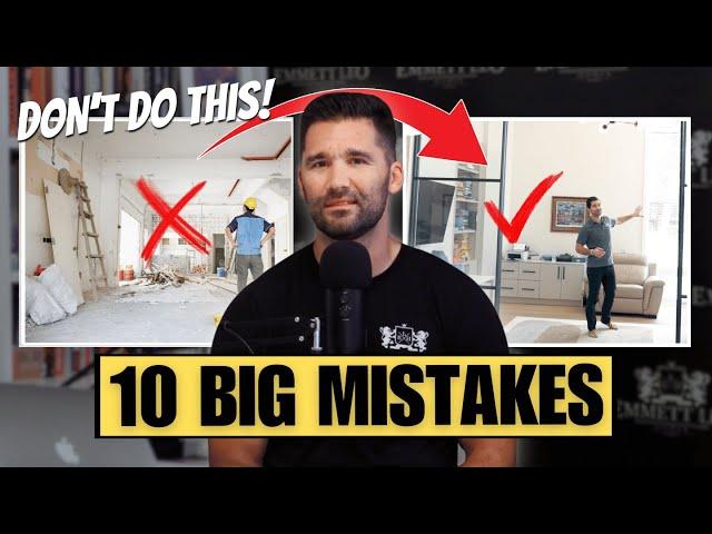 Top 10 Home Planning Mistakes to AVOID!!