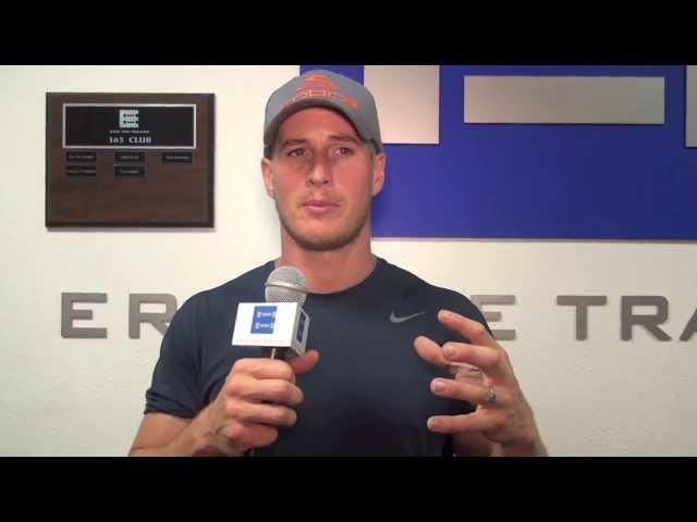 CSweat Challenge #24: Actor Brendan Fehr talks about getting wide in the gym