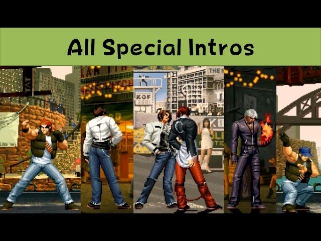 The King Of Fighters - All Special Intros ('96 - 2003)