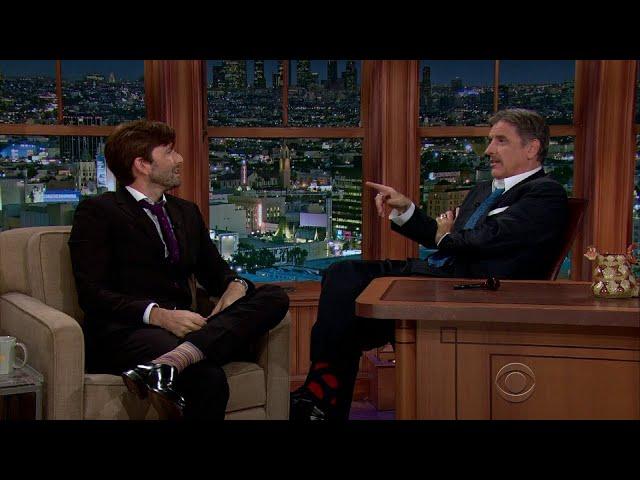 Late Late Show with Craig Ferguson 11/10/2014 Eric Idle, David Tennant, Parmalee