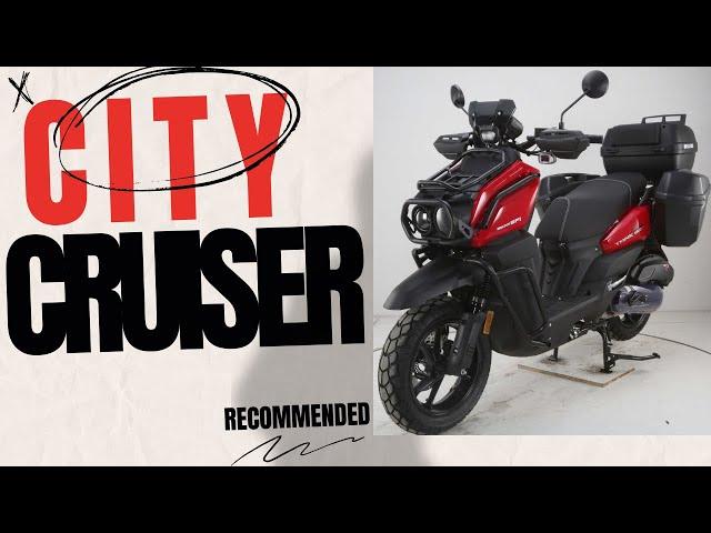 CITY CRUISER 200CC AUTOMATIC SCOOTER || VITACCI TANK 200 EFI DELUXE. YAHAMA ZUMA REPLICA.