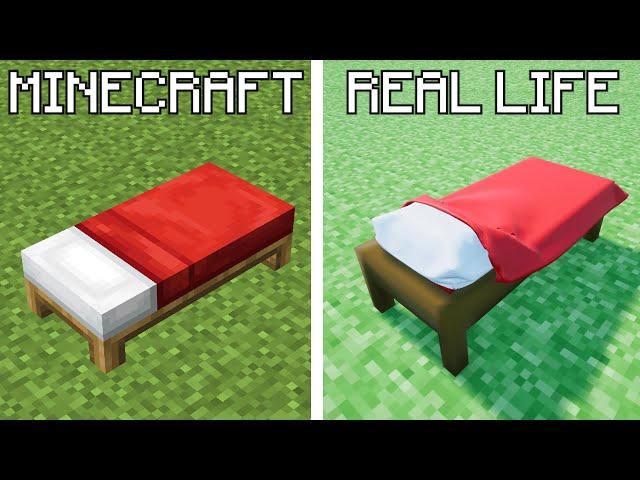 minecraft vs real life