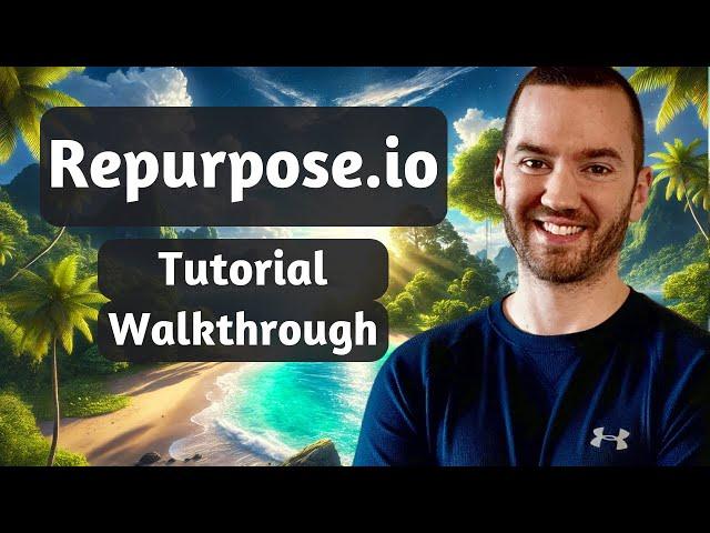 Repurpose.io Tutorial 2024 (How To Use Repurpose.io)