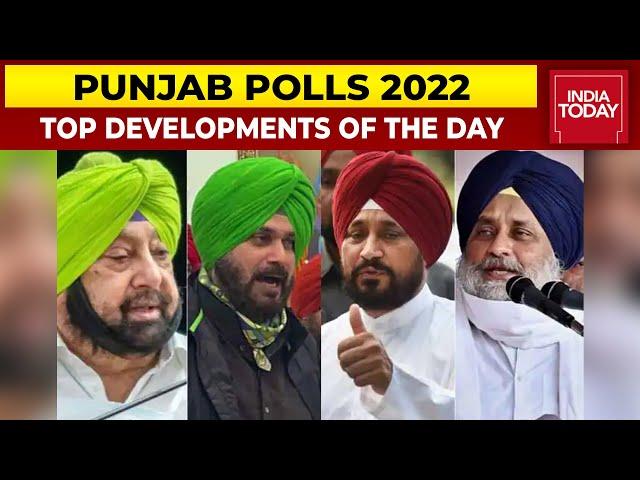 Punjab Assembly Polls 2022: Top Developments Of The Day | India Today