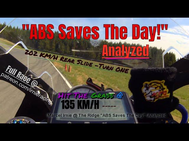 "ABS Saves The Day!" Analyzed @ Ridge Motorsports Park | Irnieracing
