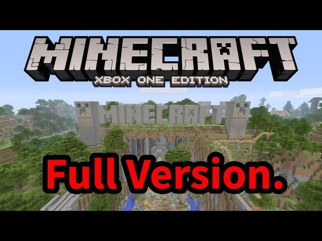 How to Actually Get Minecraft Xbox One Edition in 2024 (Legacy Console Edition)