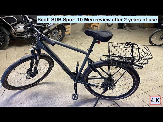 Scott SUB Sport 10 Men review after 2 years of use.  4 K