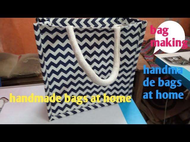 |handmade bags at home|